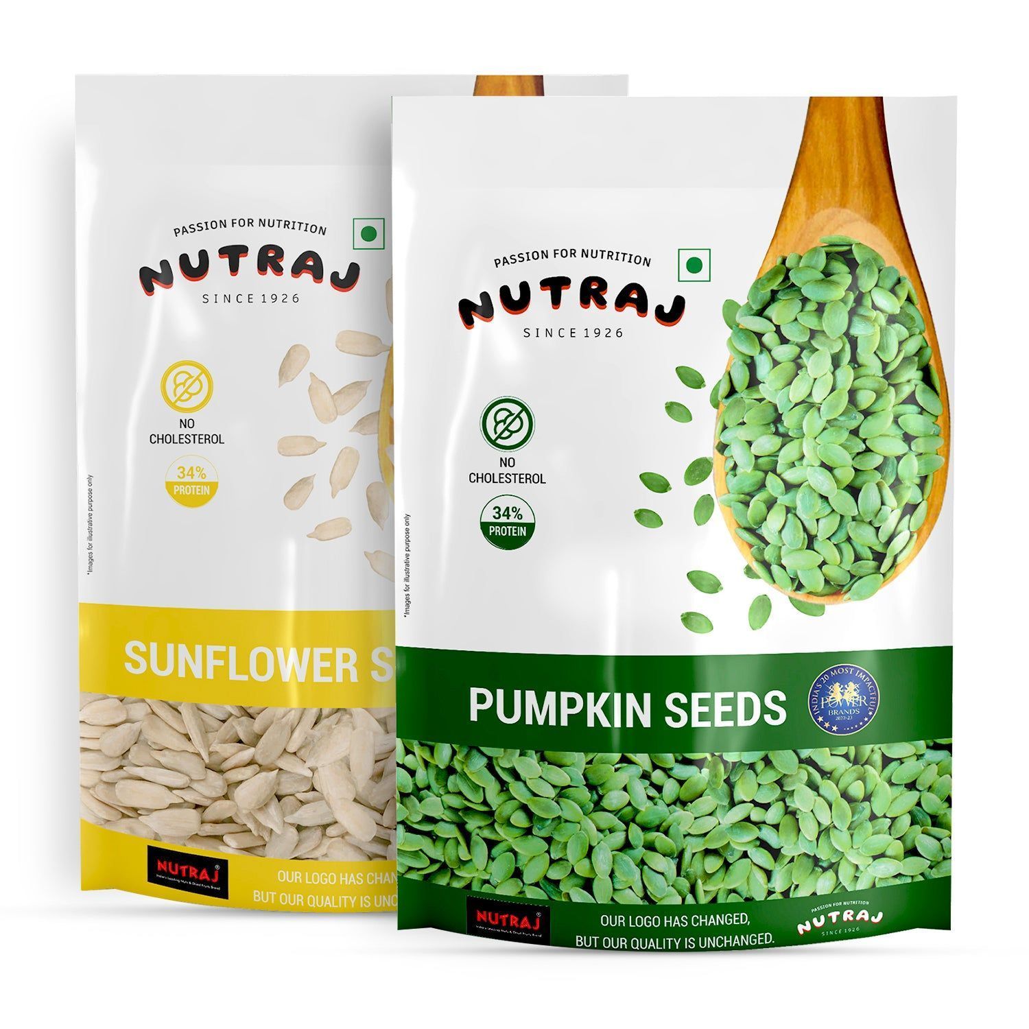 Nutraj Seeds Combo (Sunflower Seeds 200g, Pumpkin Seeds 200g)