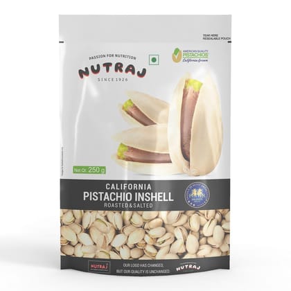 Nutraj California Roasted Salted Pistachios 250g