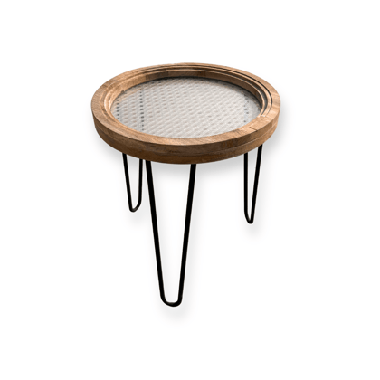 Handwoven Side Table