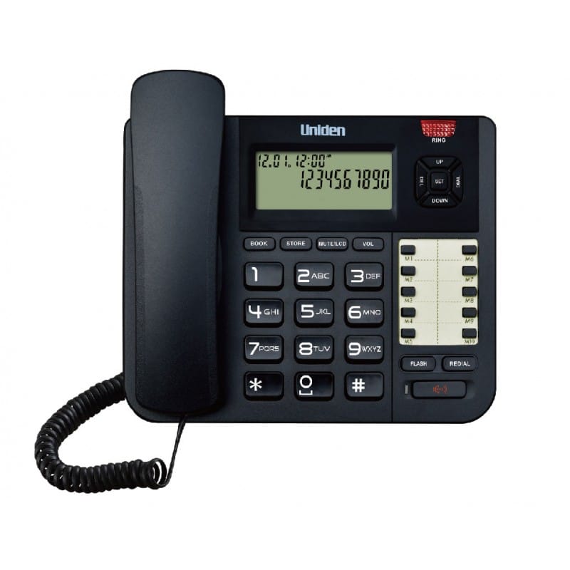 UNIDEN CE8402 Landline Corded Caller ID Speaker Phone