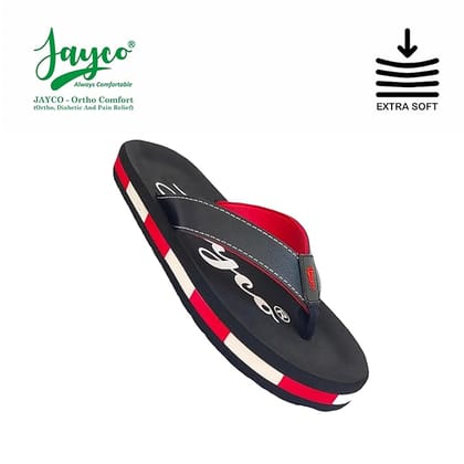 Jayco Ortho Comfort Slippers - Pain Relief with Soft Breathable Fabric, Cozy Fit, and Durable Construction for All-Day Ease