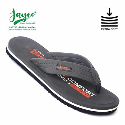 Jayco Extra Soft Ortho Care Diabetic & Orthopedic Slippers || Skid Resistant || Lightweight || Comfortable Footbed