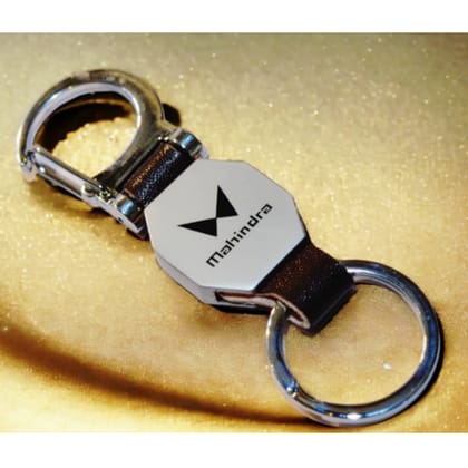 Mahindra Stylish Steel Unique Keychain for Car (Pack of 1)