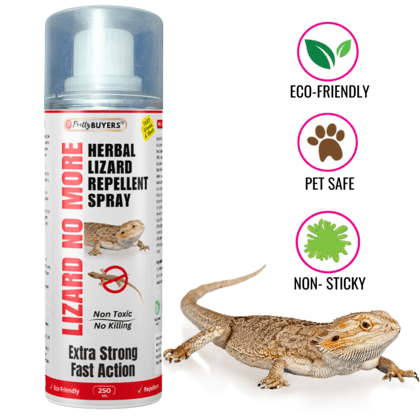 PrettyBUYERS Herbal Lizard Repellent Aerosol Spray | 250MLx1