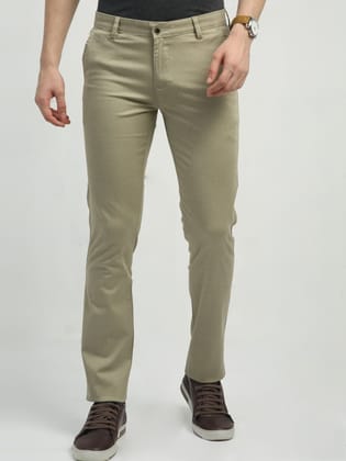 Classic Polo Men's   Chiseled Fit Cotton Trousers | TBO2-30 A-KHA-CF-LY