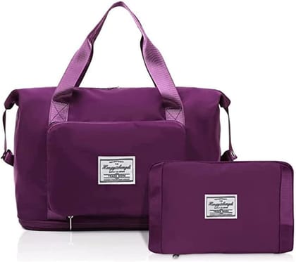 Wine colour Waterproof foldable travelling bag /Duffle bag