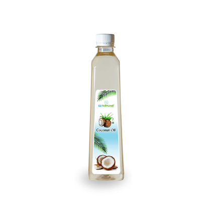 Ez Farmland Natural Coconut Oil 500 ml /Chemical Free /No Preservatives