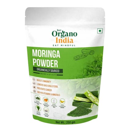 Olifera Leaves Powder |Moringa Leaves Powder | Organo India moringa leaf powder (250g) Immunity Booster Energy with Minerals For Weight loss Pack of 1