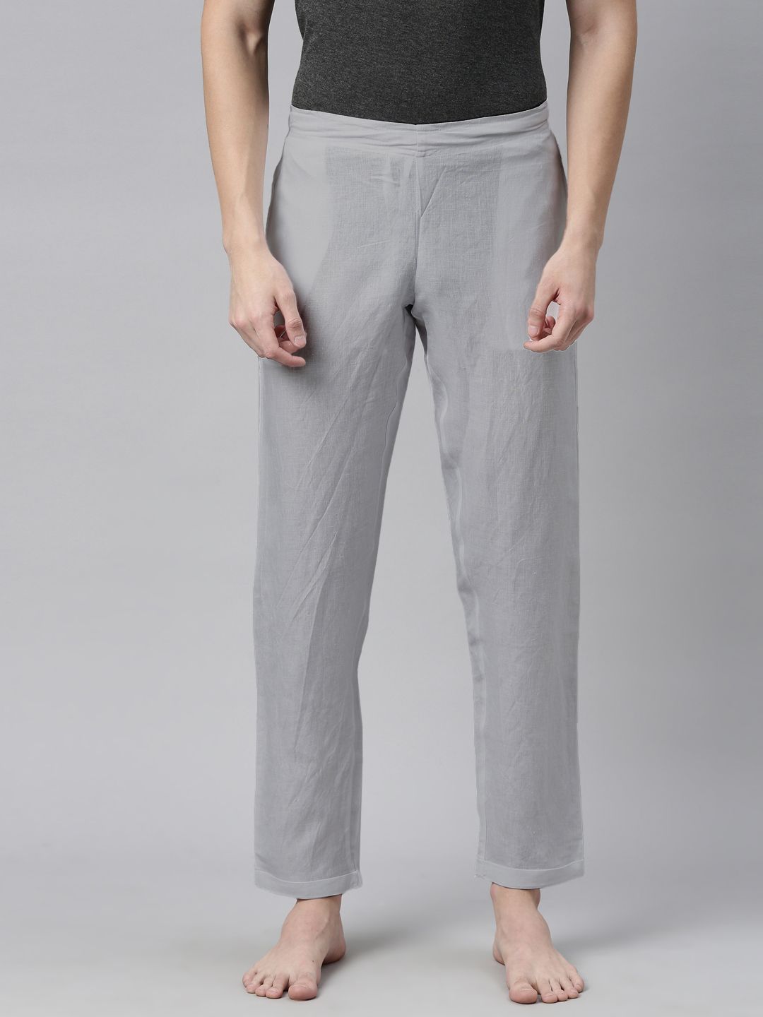 Men Slate Grey Hemp Lounge Pant