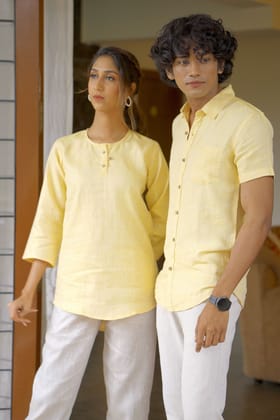 Yellow Couple Co-ord Set