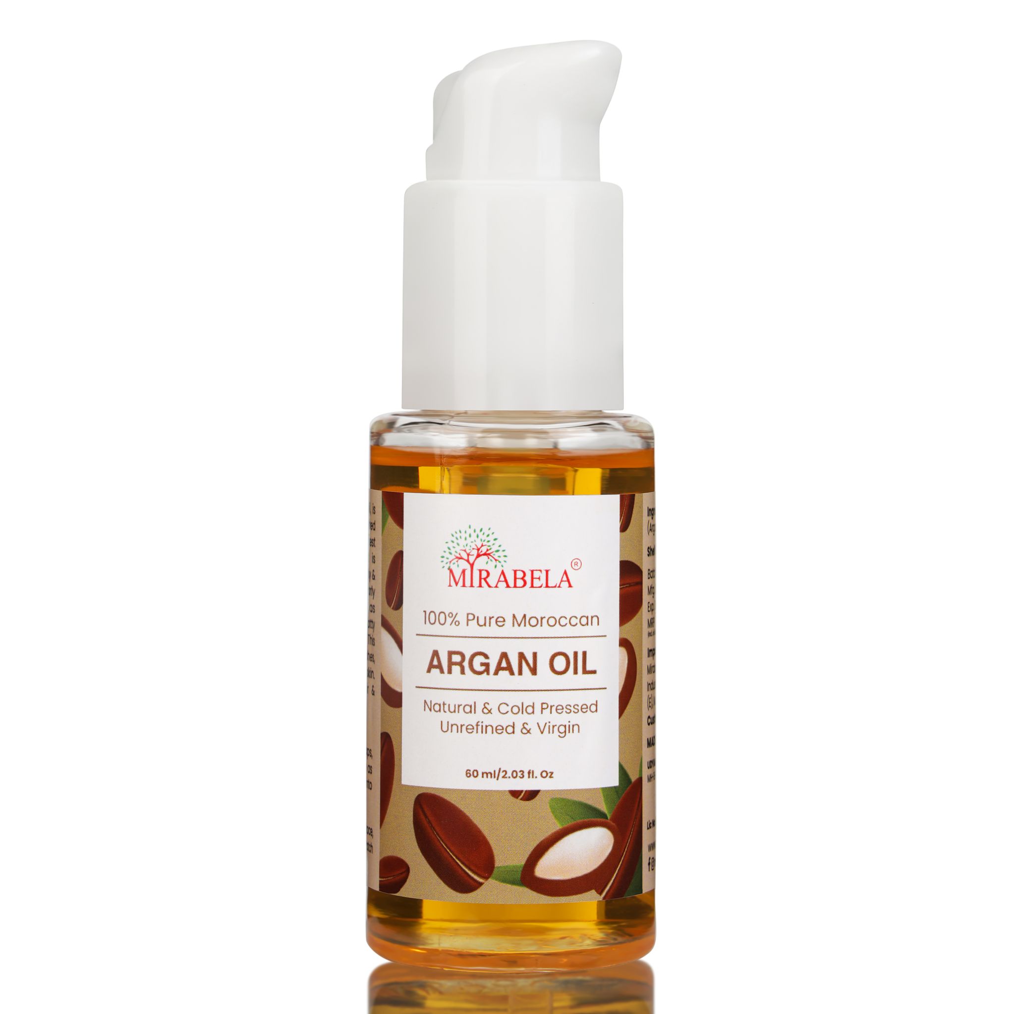 Moroccan Argan Oil 100% Pure Cold Pressed Unrefined 60 ml