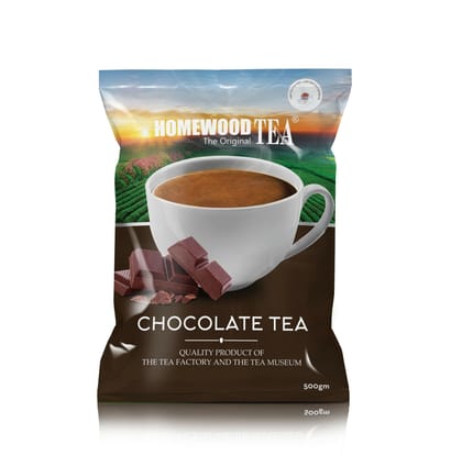 Ooty Homewood Chocolate Tea - Rich, Aromatic, and Delicious Black Tea Powder from Nilgiris