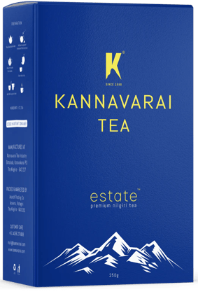 Ooty Kannavarai Tea Estate Black Tea Powder - Finest Ooty Tea for a Perfect Brew from Nilgiri Hills