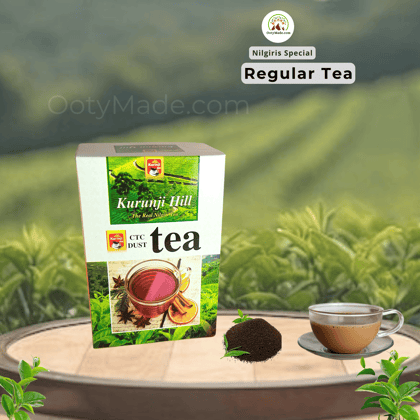 Nilgiris Regular Tea - Finest Blend Ooty Tea Powder for the Best Chai Experience