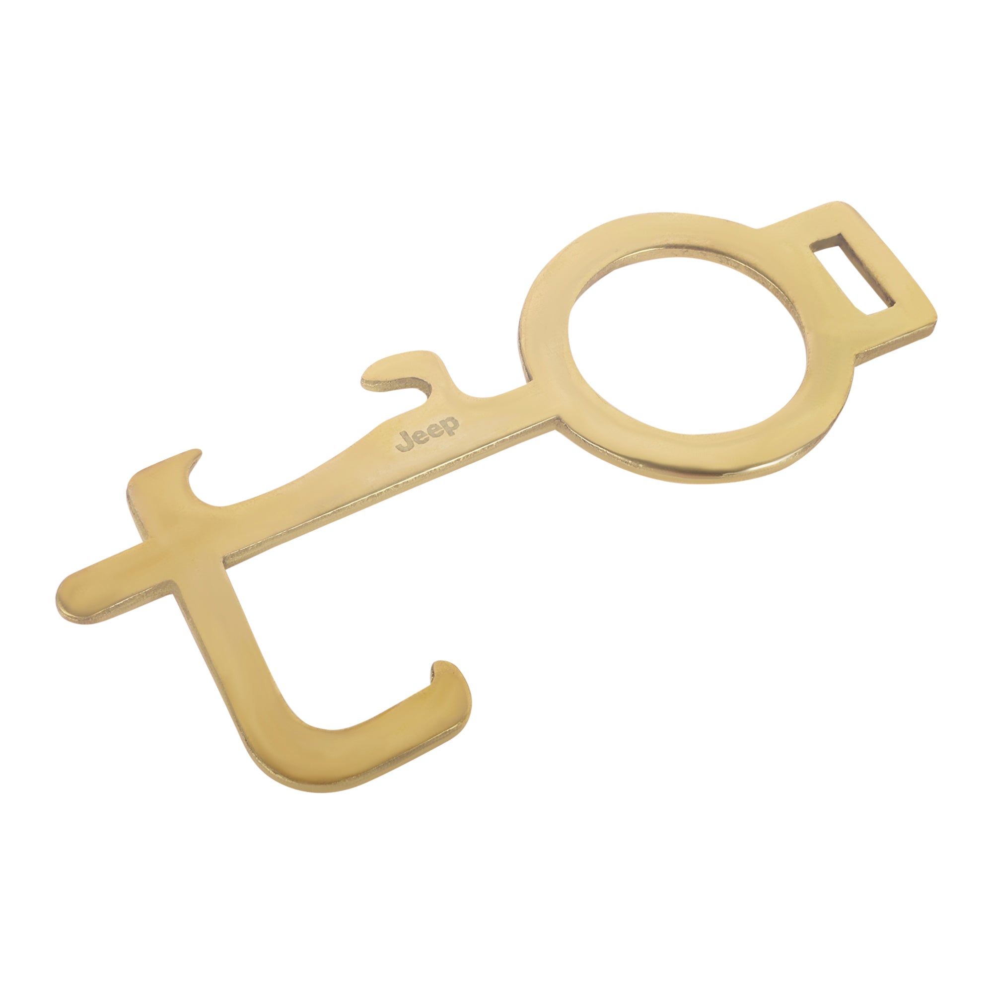 Jeep Covid Safety Key - Brass