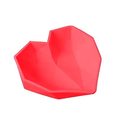 Pack Of_2 Silicone Heart Pinata Shape Chocolate Mould (Color: Assorted) (Color: Assorted) PID37307