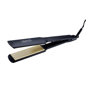 Croma Hair Straightener with PTC Heater (Ceramic Coated Plates, Black)