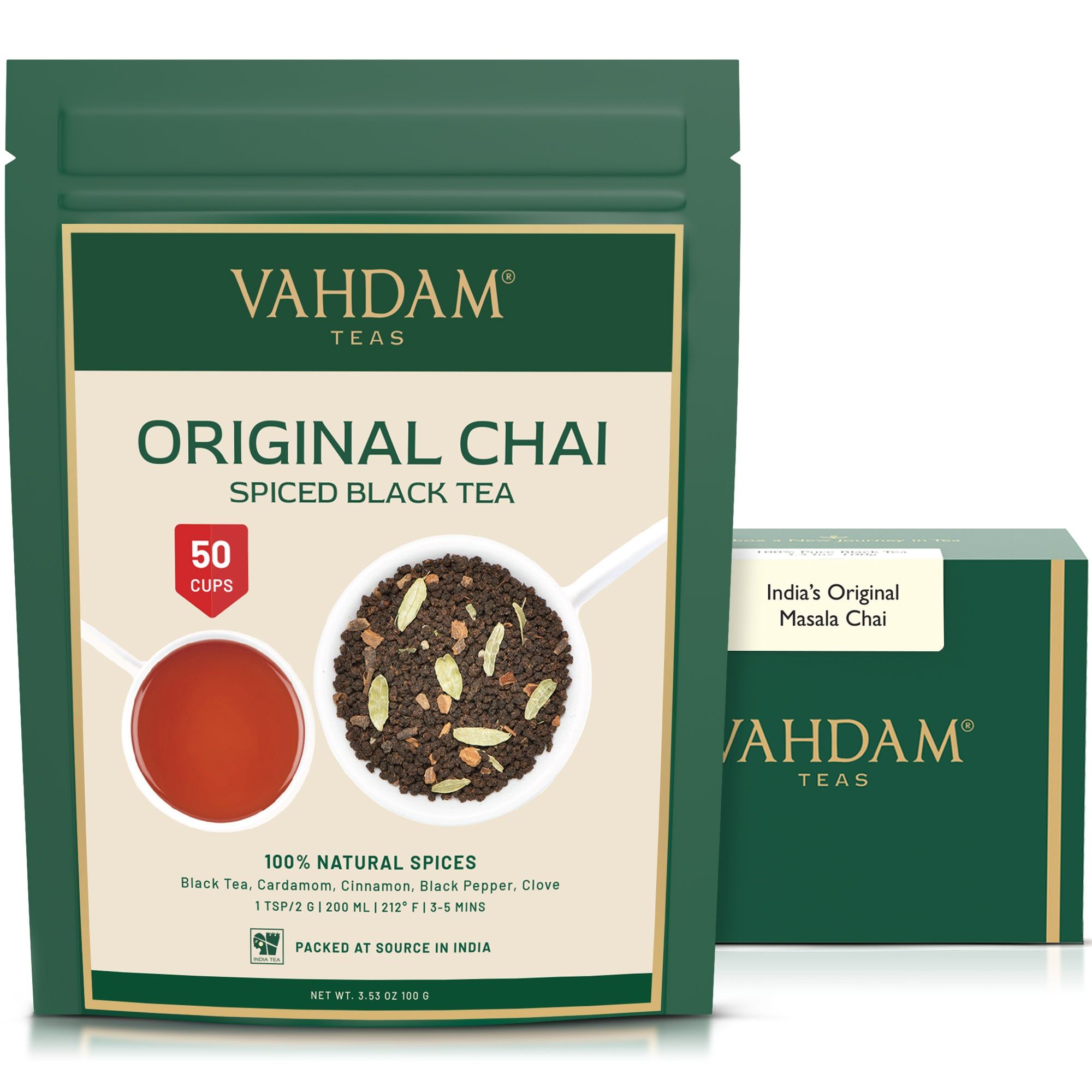 India's Original Masala Chai Tea, 100 gm