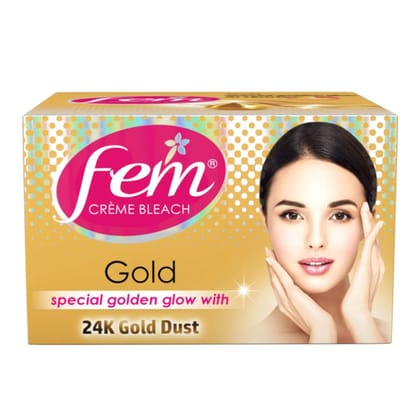 Fem Gold Creme Bleach - 24gm