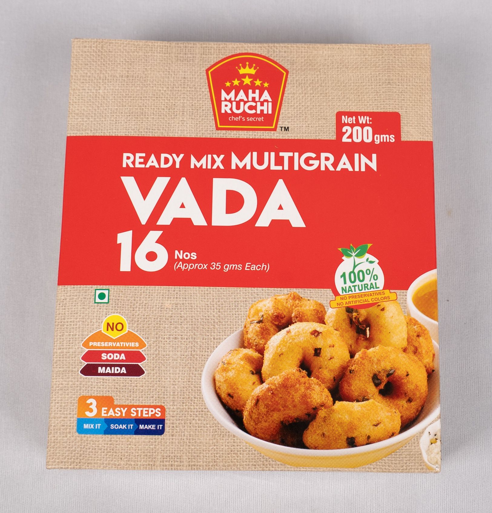 Maha Ruchi Ready Mix Multigrain Vada-200gms