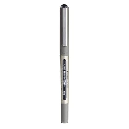 UNI-BALL Eye UB157 Roller Pen, Black, Pack of 12