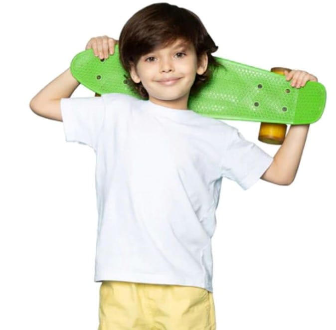 Boys Cotton Plain Half Sleeve TShirt (White) PID41501