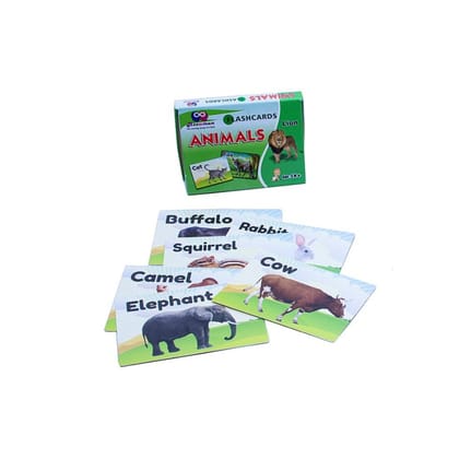 Flash Card-Animal | Plastic | Educational Toys | 6+ Months PID52096