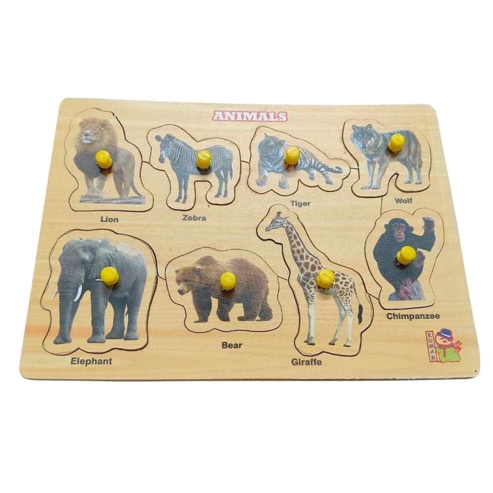 Animal Wooden Puzzle |   Wooden  |   Educational Toys| 3+ Years PID52110