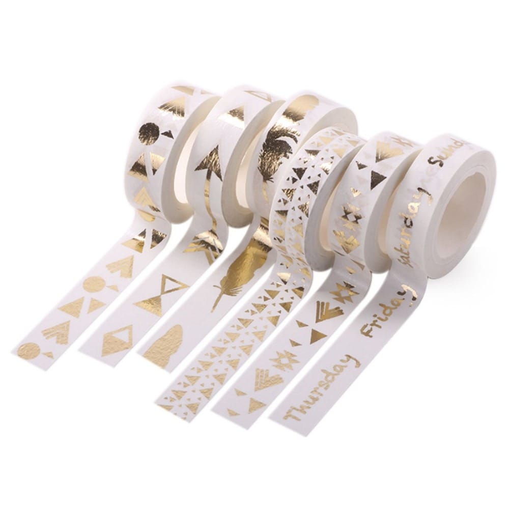 Pack Of_5 Washi Tape | Foil | Stationery | 5+ Years PID52158