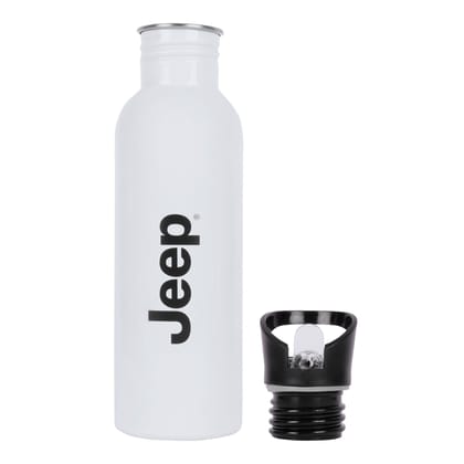 Jeep Steel Water Bottle with Straw LID