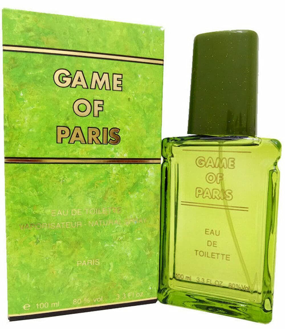 Game of Paris Men EDT 100ml/ 3.4fl Oz Perfume Spray For Unisex  Fragrance