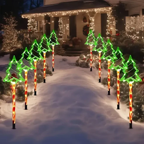 SOLAR CHRISTMAS  TREE GARDEN LIGHT