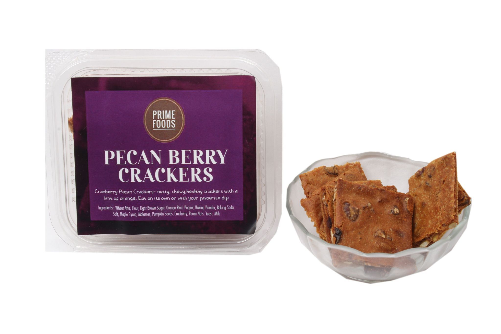 Pecan Berry Crackers (3x100g)