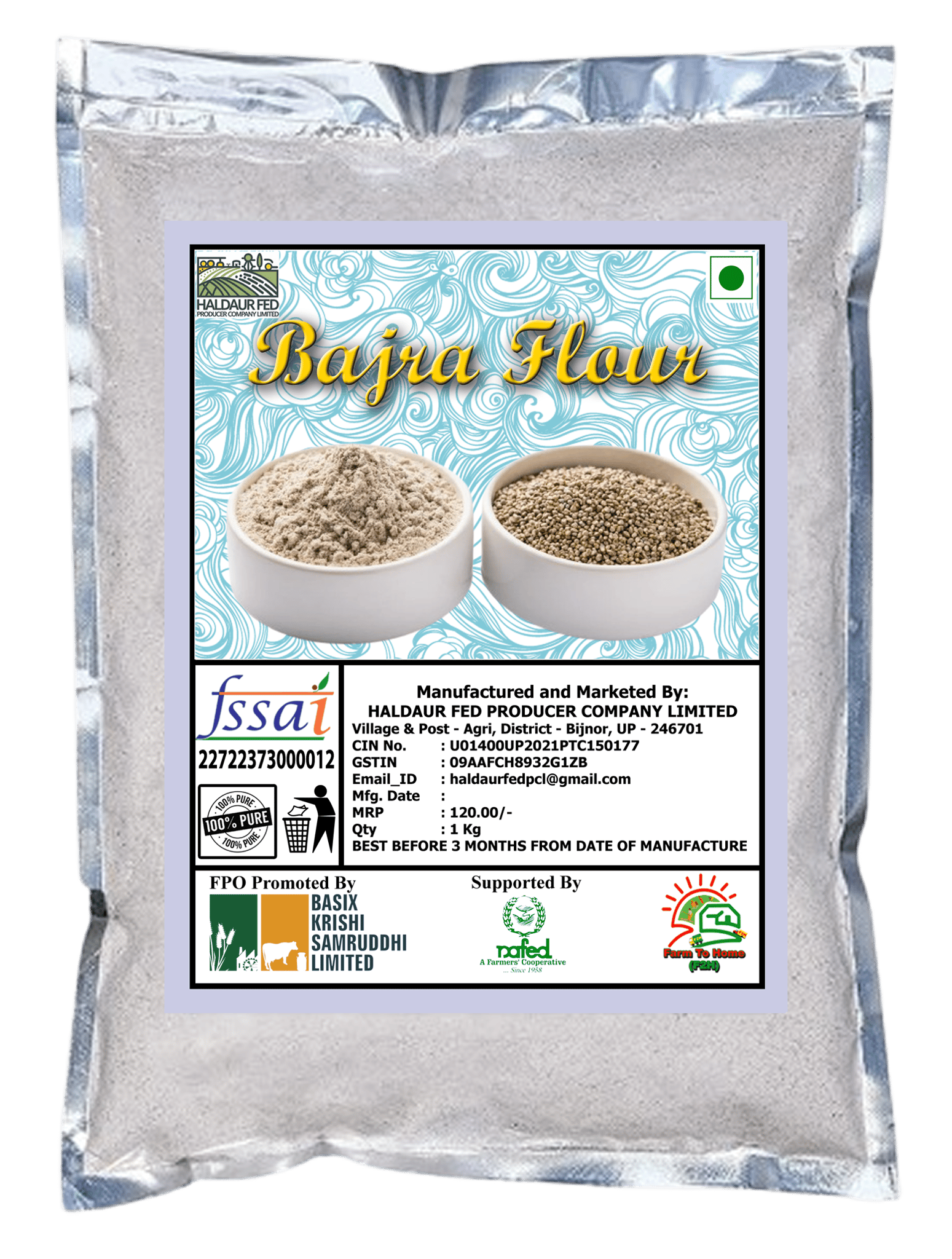 Bajra Flour, 1 Kg