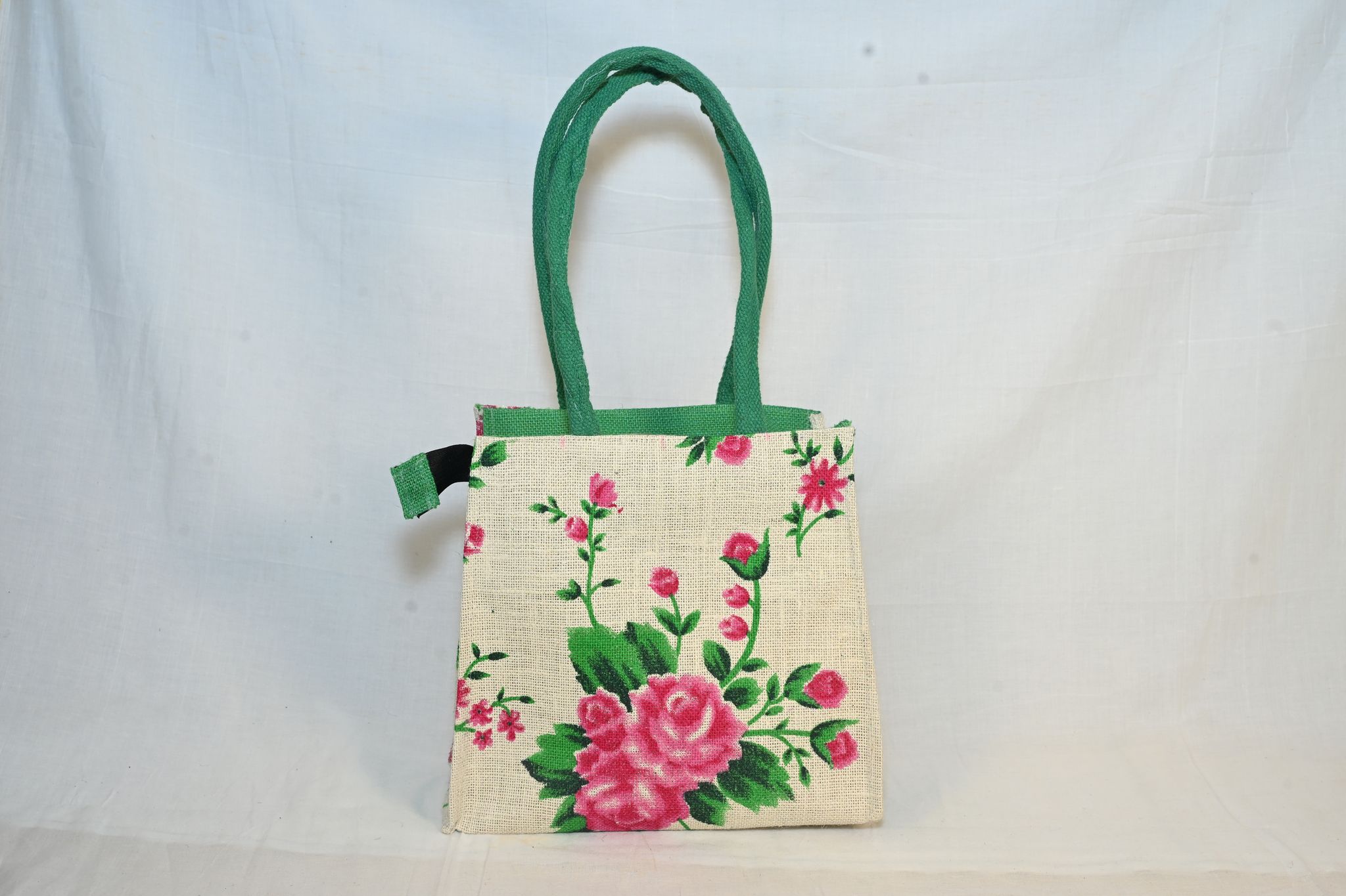  Floral Jute Bag