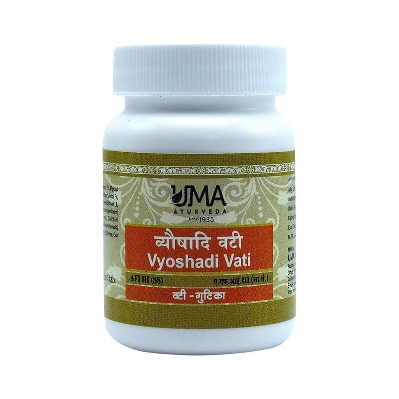 Uma Ayurveda Vyoshadi Vati 40 Tab Useful in Common Cold Cough