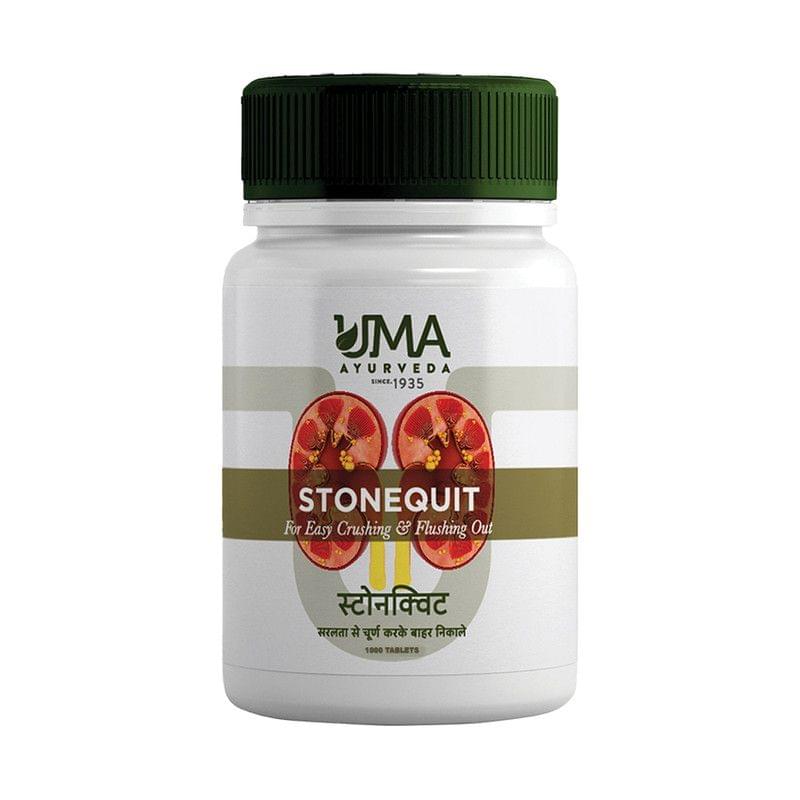 Uma Ayurveda Stonequit 1000 Tab Useful in Pain Relief Renal Health