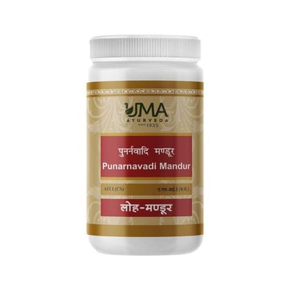 Uma Ayurveda Punarnavadi Mandur 1000 Tab Useful in Deficiencies Digestive Health