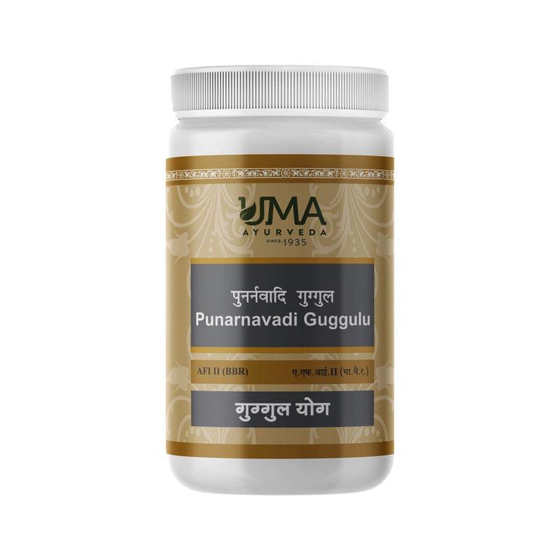 Uma Ayurveda Punarnavadi Guggul 1000 Tab Useful in Bone, Joint and Muscle Care Pain Relief, Hernia