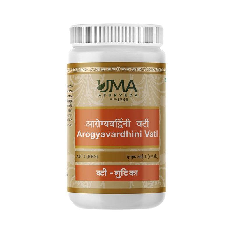 Uma Ayurveda Arogyavardhini Vati 1000 Tab Useful in Blood Purification Lifestyle Disorders, Digestive Health, Lifestyle Disorders, Skin Care