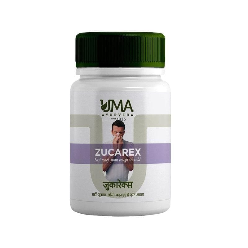 Uma Ayurveda Zucarex 1000 Tab Useful in Fever Common Cold