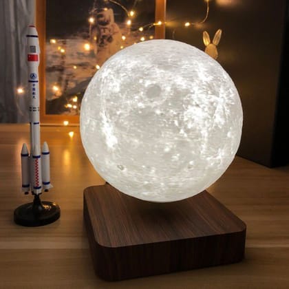 Magnetic Levitating Moon Lamp