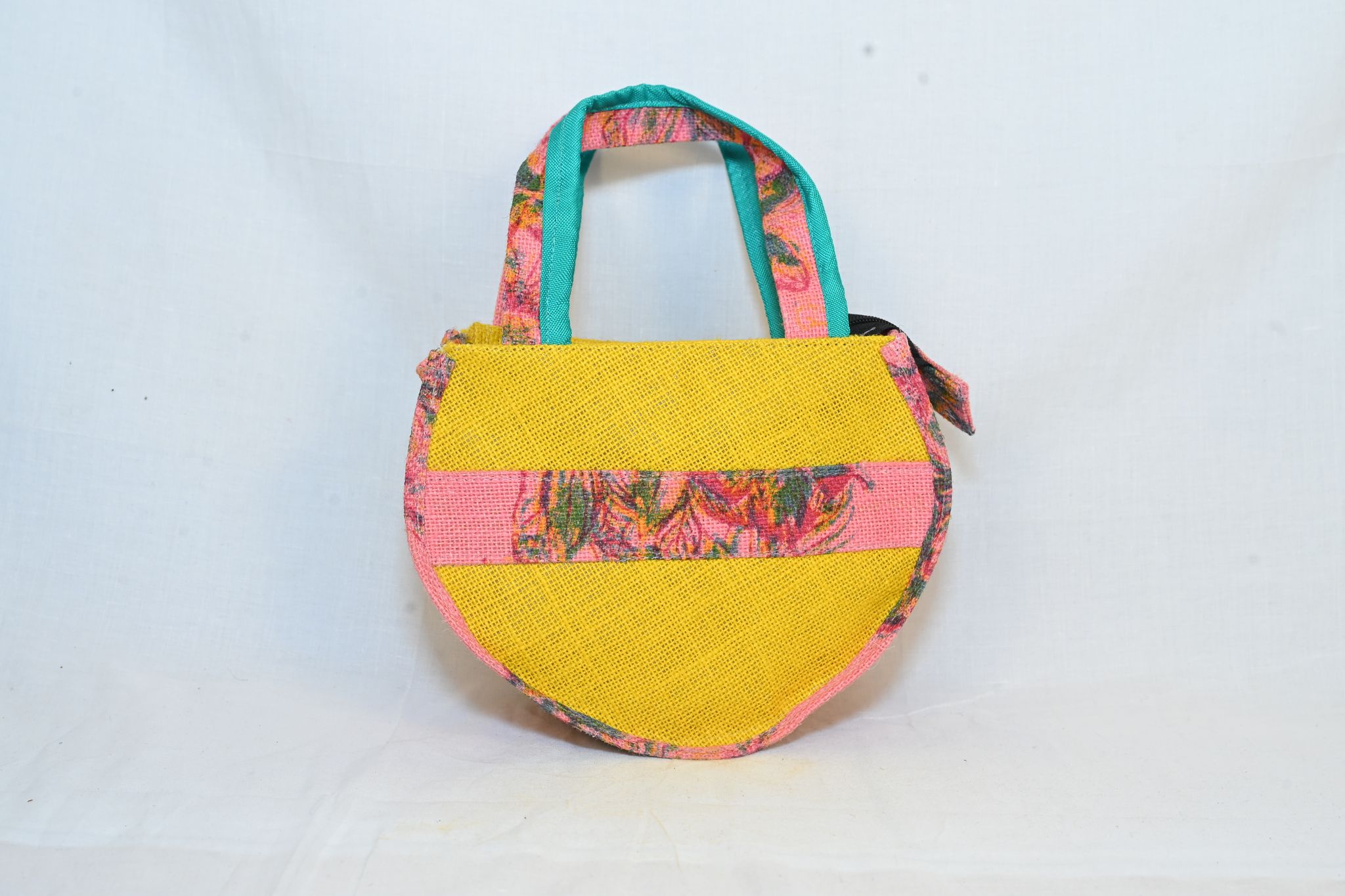 Handmade Jute Fabric Small Bag