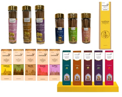 GOWDURBAR Pooja Combo Packs (Premium Incense)