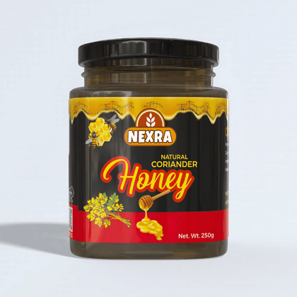 Natural Coriander Honey - 250g | NMR Tested