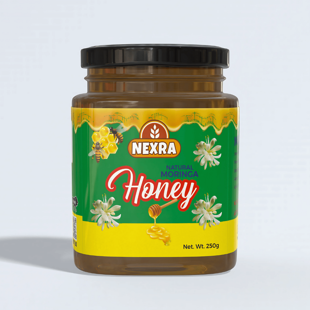 Nexra Moringa Honey 250g | Pure & Natural Sweetener | Rich in Antioxidants & Nutrients | Boosts Energy & Immunity