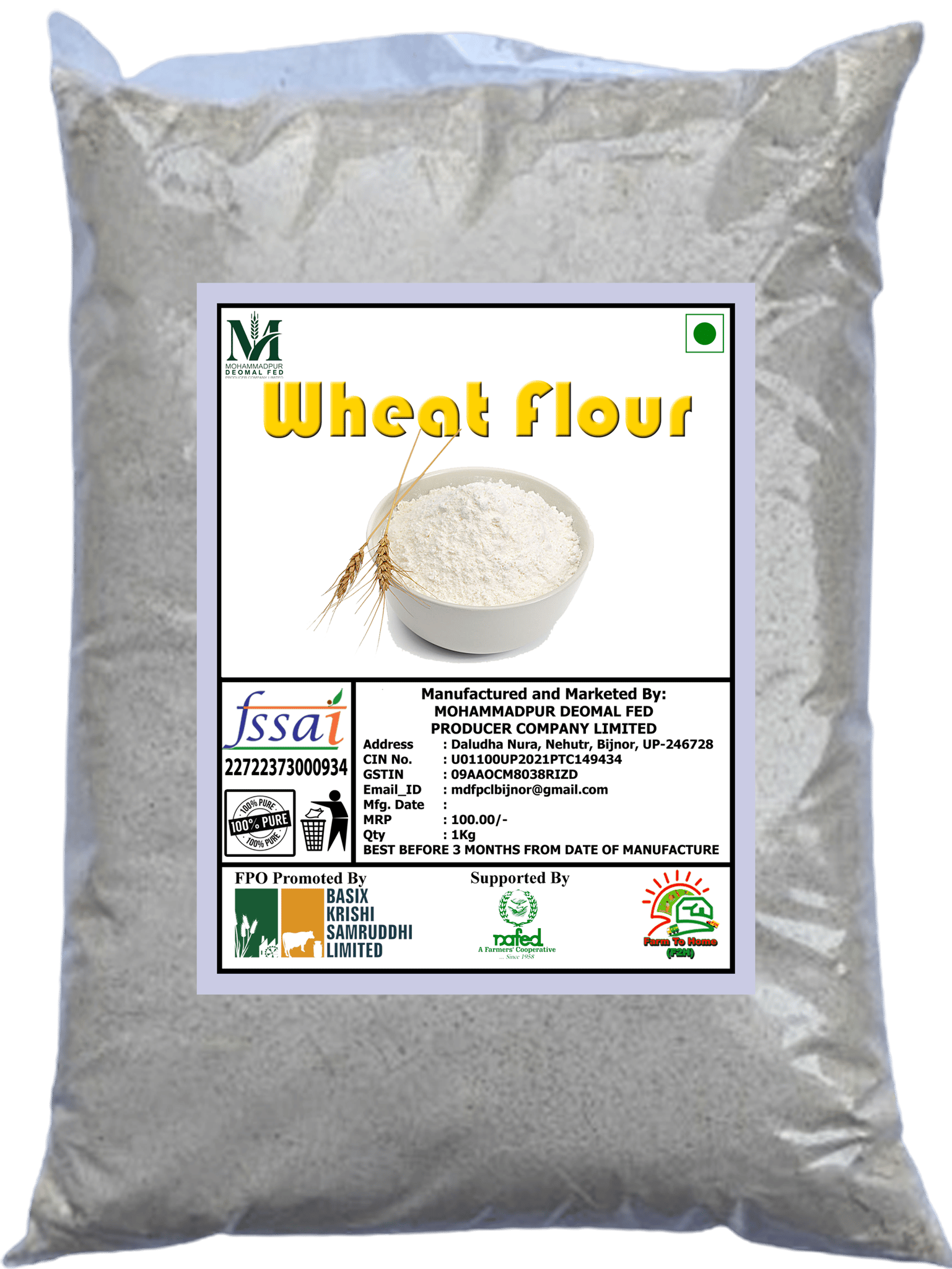 Wheat Flour | Gehun ka Atta | 1 Kg