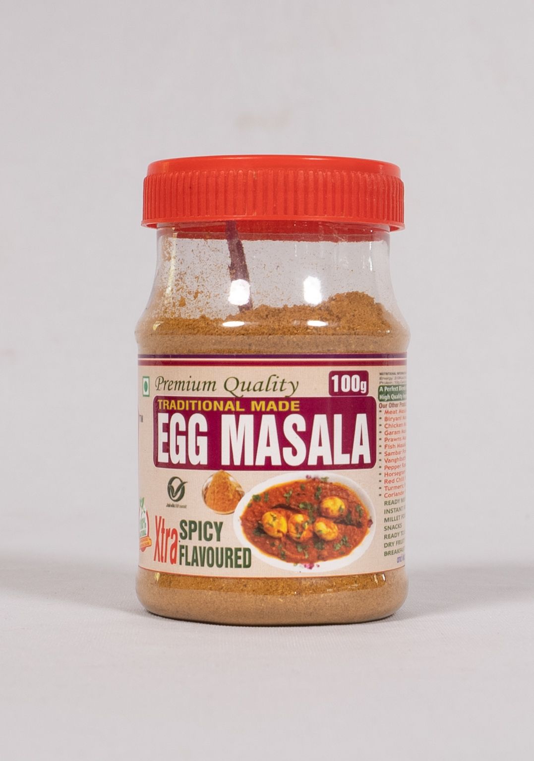 Maha Ruchi Traditional Made Egg Masala - 100gm