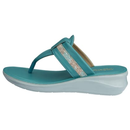 VKC DEBON Ladies Sandals DL3562 Bristol Blue