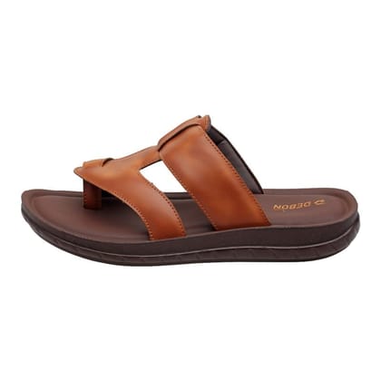 VKC DEBON Men Sandals DX30107 Tan